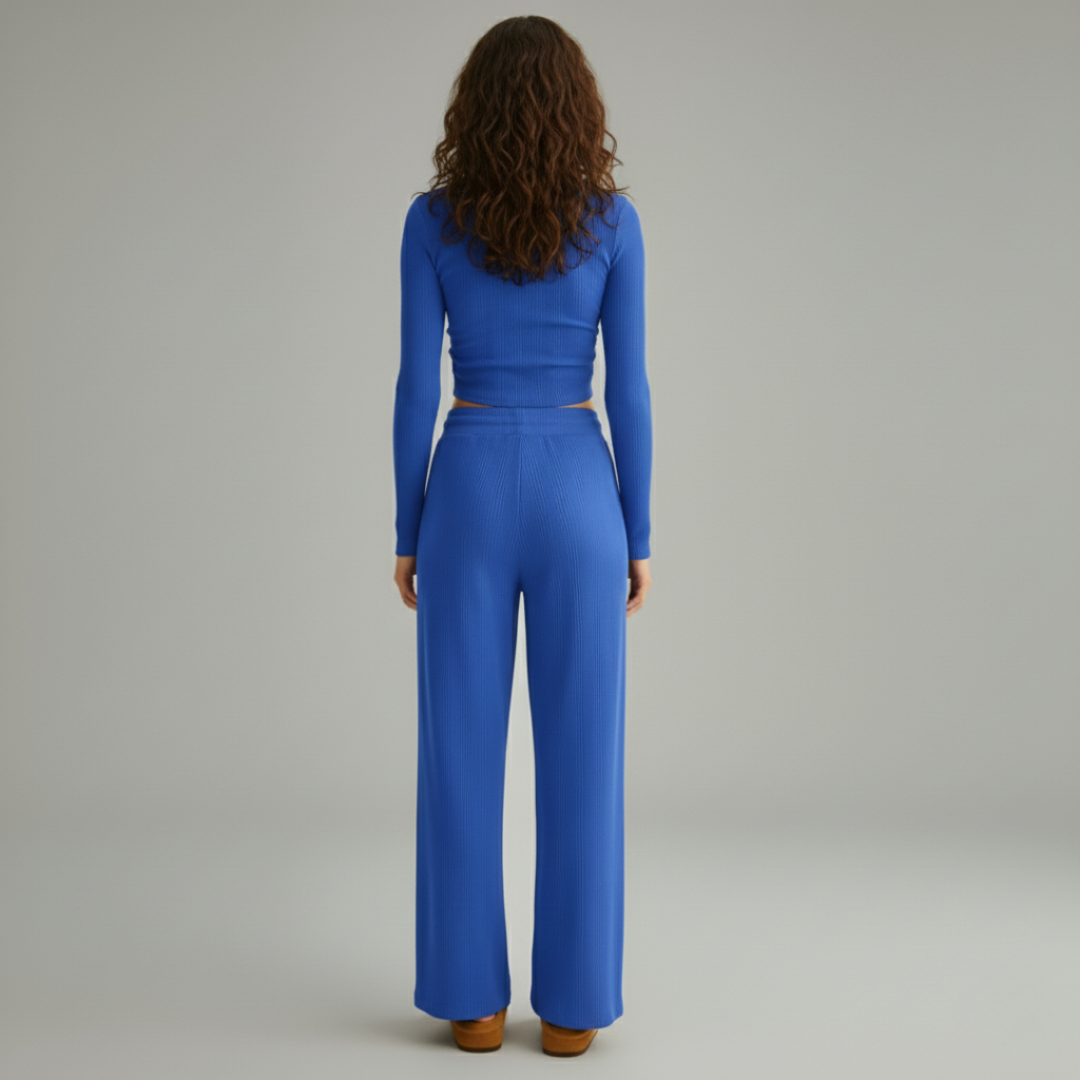 Ruvani™ – Amara Ribbed Knitted Set