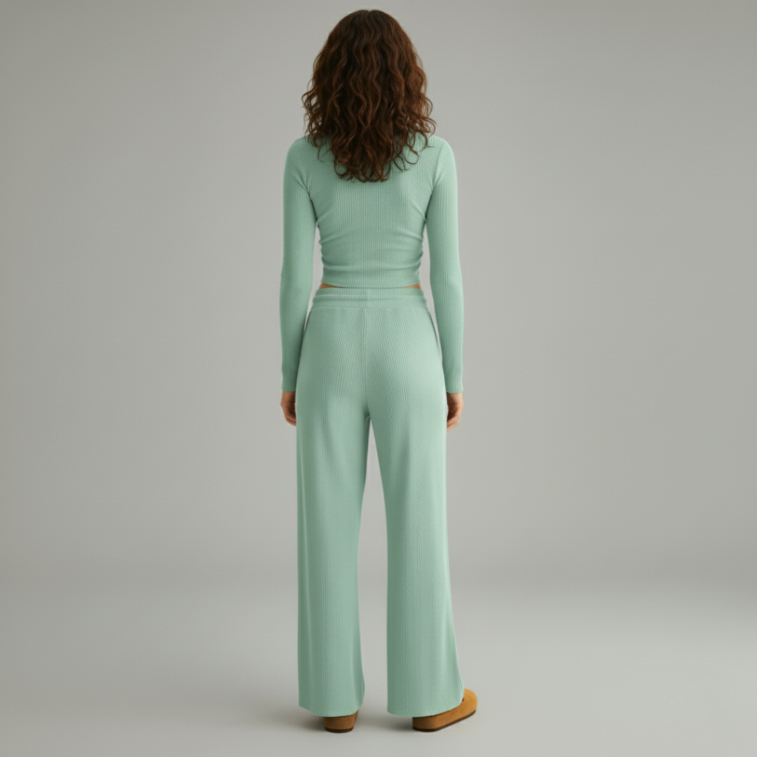 Ruvani™ – Amara Ribbed Knitted Set