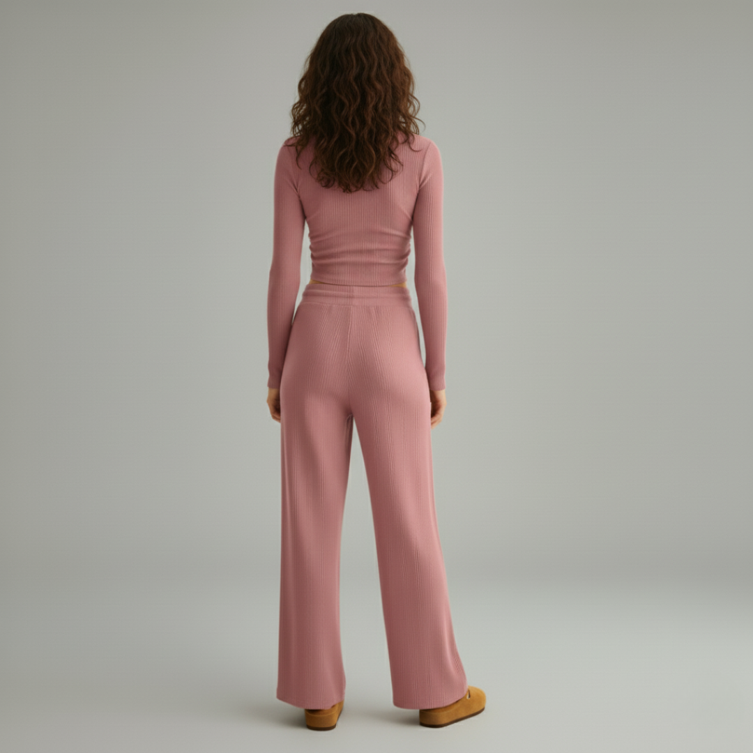 Ruvani™ – Amara Ribbed Knitted Set